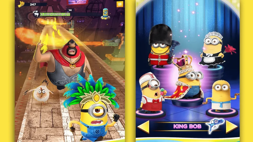 Minion Rush gameplay