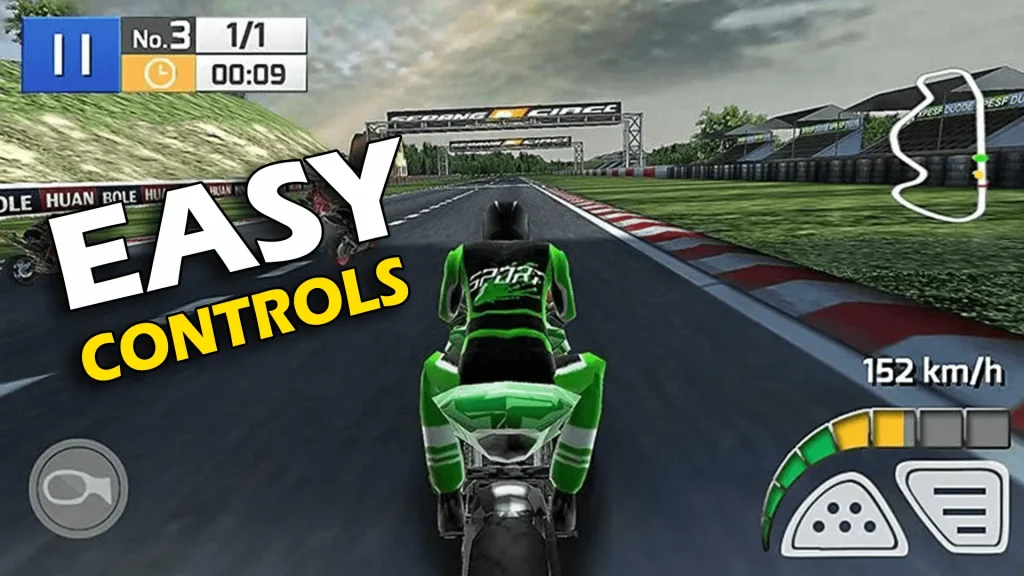 Real Bike Racing easy controls