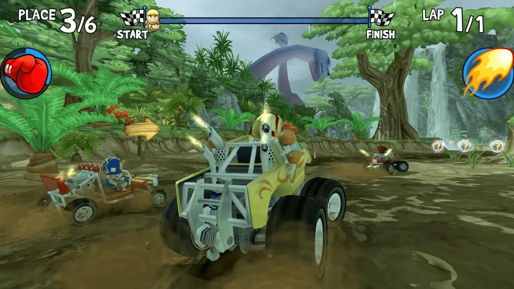 beach buggy racing mod - user friendly interface