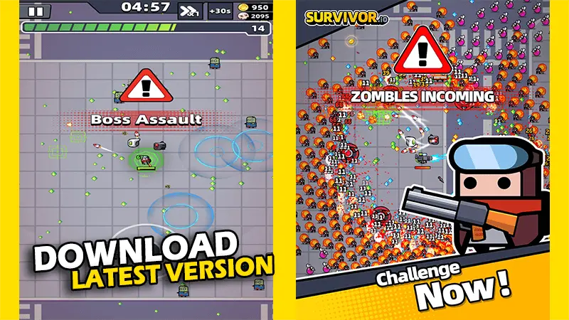 download mod survivor io apk game