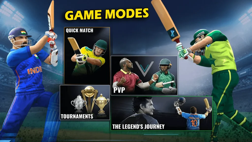 game mode of sachin saga