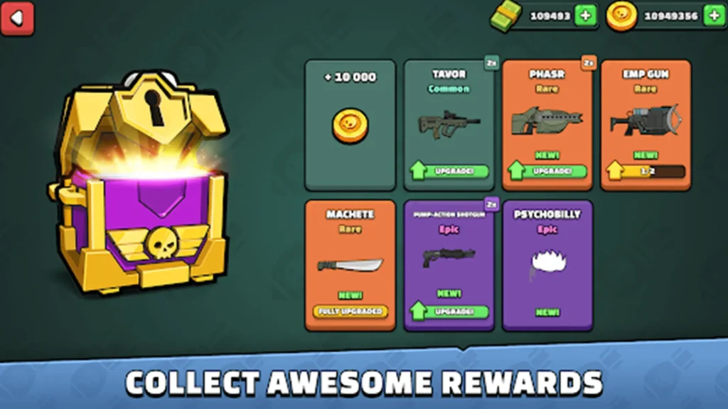 mini militia rewards