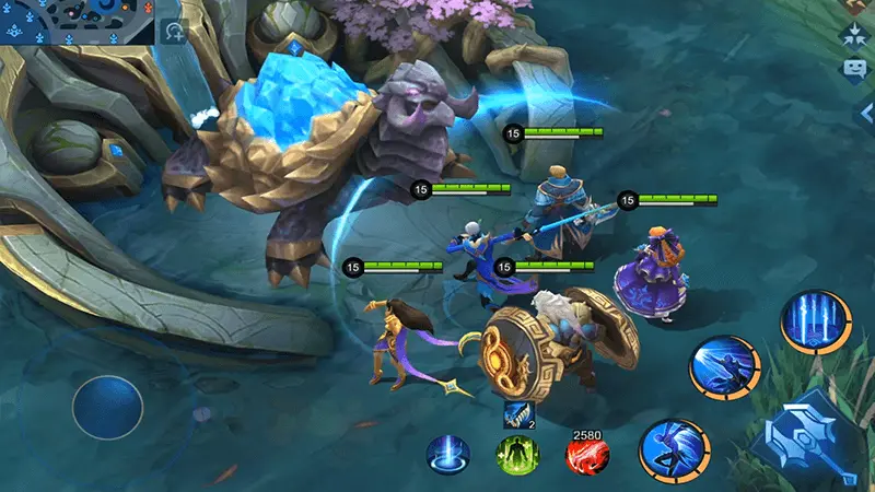 gameplay of mobile legends mod apk