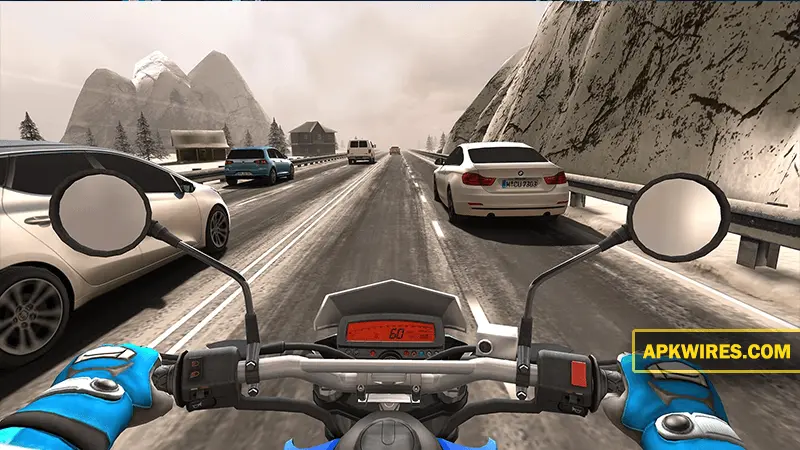 gameply of traffic rider